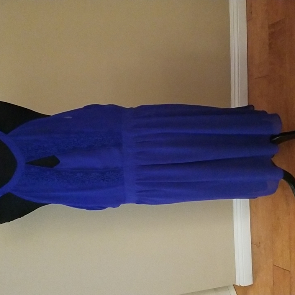 City Chic blue dress